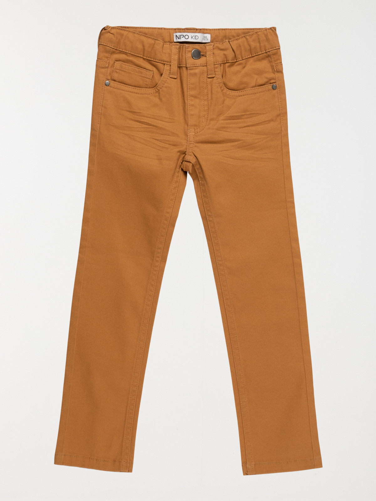 Pantalon slim camel garçon (3-12A)
