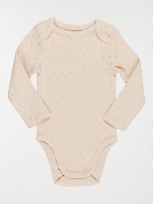 Lot de 3 bodies unis fille...