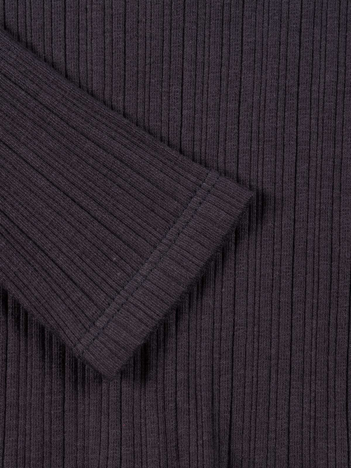 Sous pull côtelé uni fille (3-24M) Sous pull côtelé uni fille (3-24M)