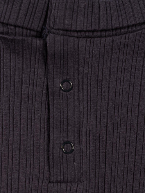 Sous pull côtelé uni fille (3-24M) Sous pull côtelé uni fille (3-24M)