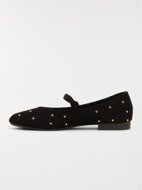 Ballerines strass dorées...