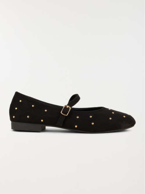 Ballerines strass dorées...