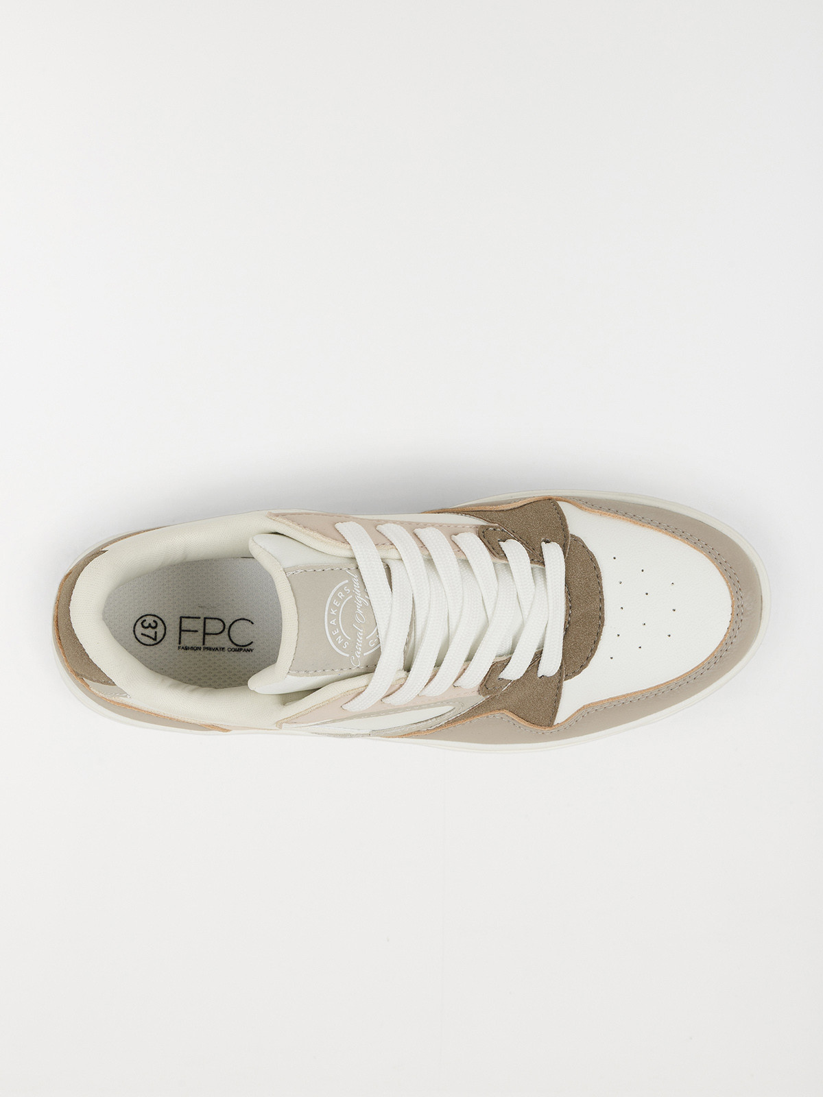 Baskets basses blanches femme (36-41) Baskets basses blanches femme (36-41)