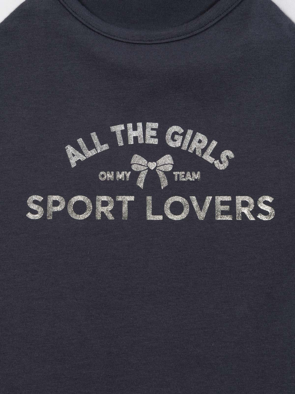 T-shirt bicolore sport fille (4-12A)