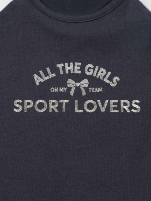 T-shirt bicolore sport...