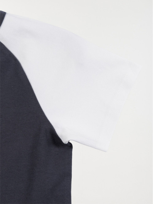 T-shirt bicolore sport...