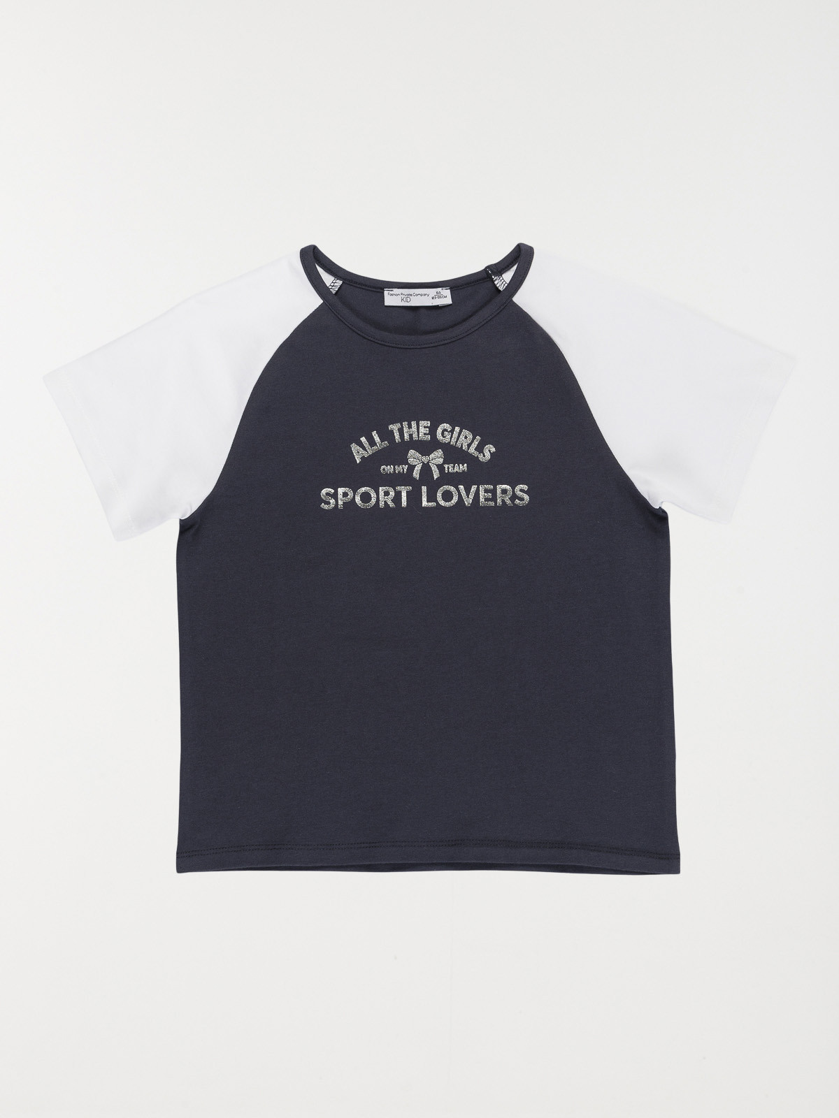 T-shirt bicolore sport fille (4-12A)