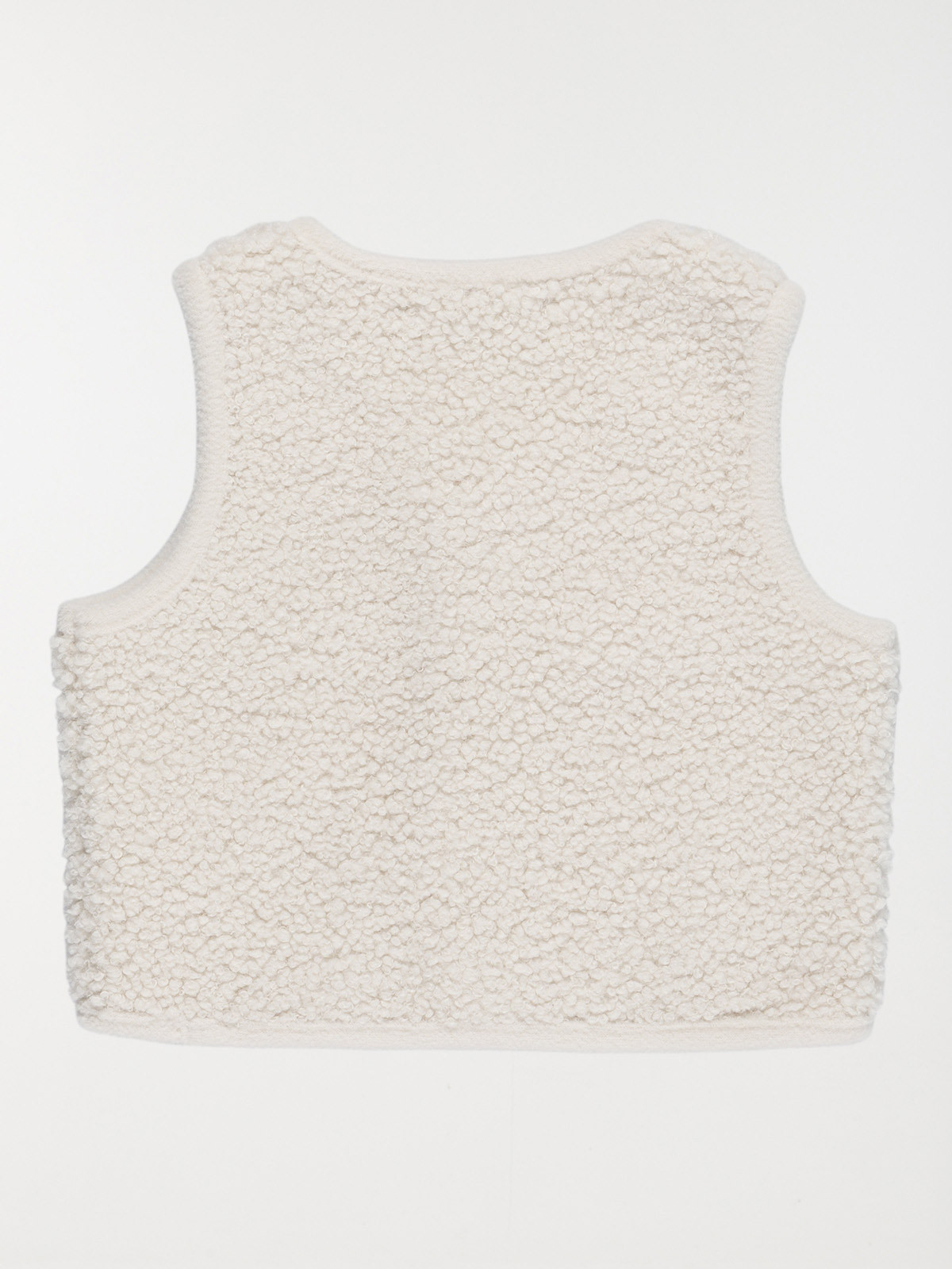 Gilet sans manches écru garçon (3-36M) Gilet sans manches écru garçon (3-36M)