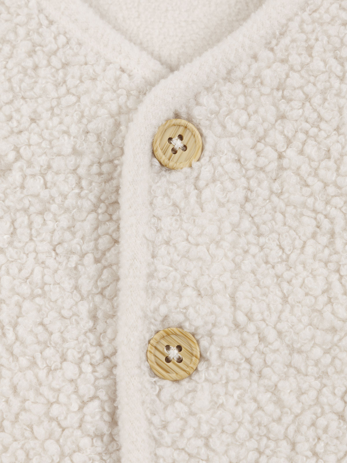 Gilet sans manches écru garçon (3-36M) Gilet sans manches écru garçon (3-36M)