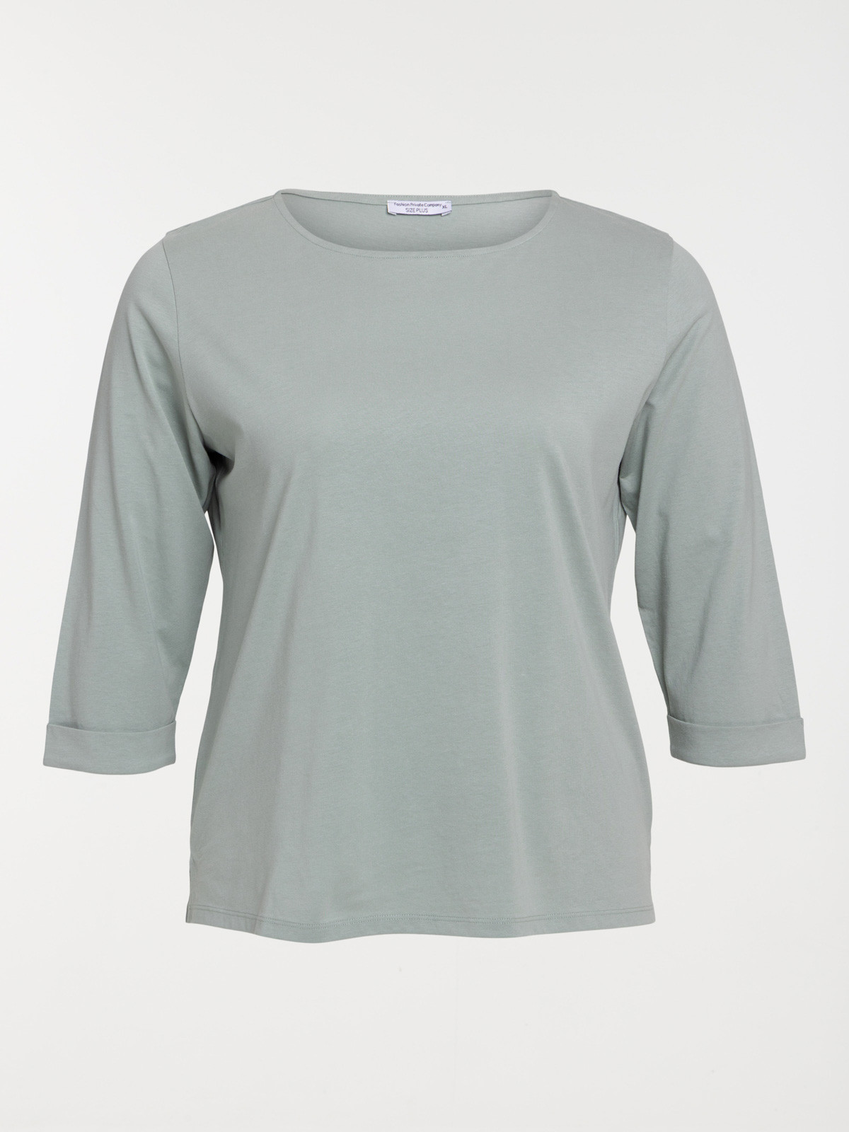 T-shirt glaise grande taille femme