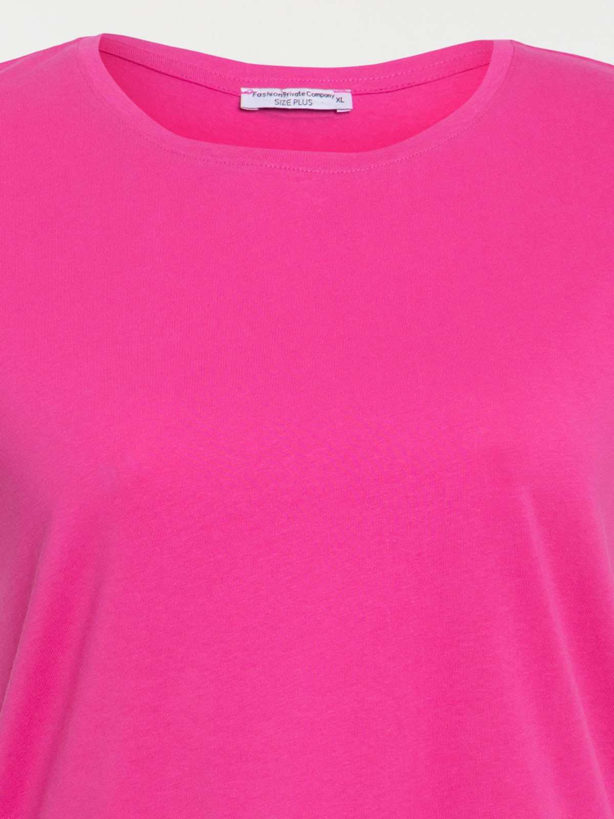 T-shirt fushia grande taille femme