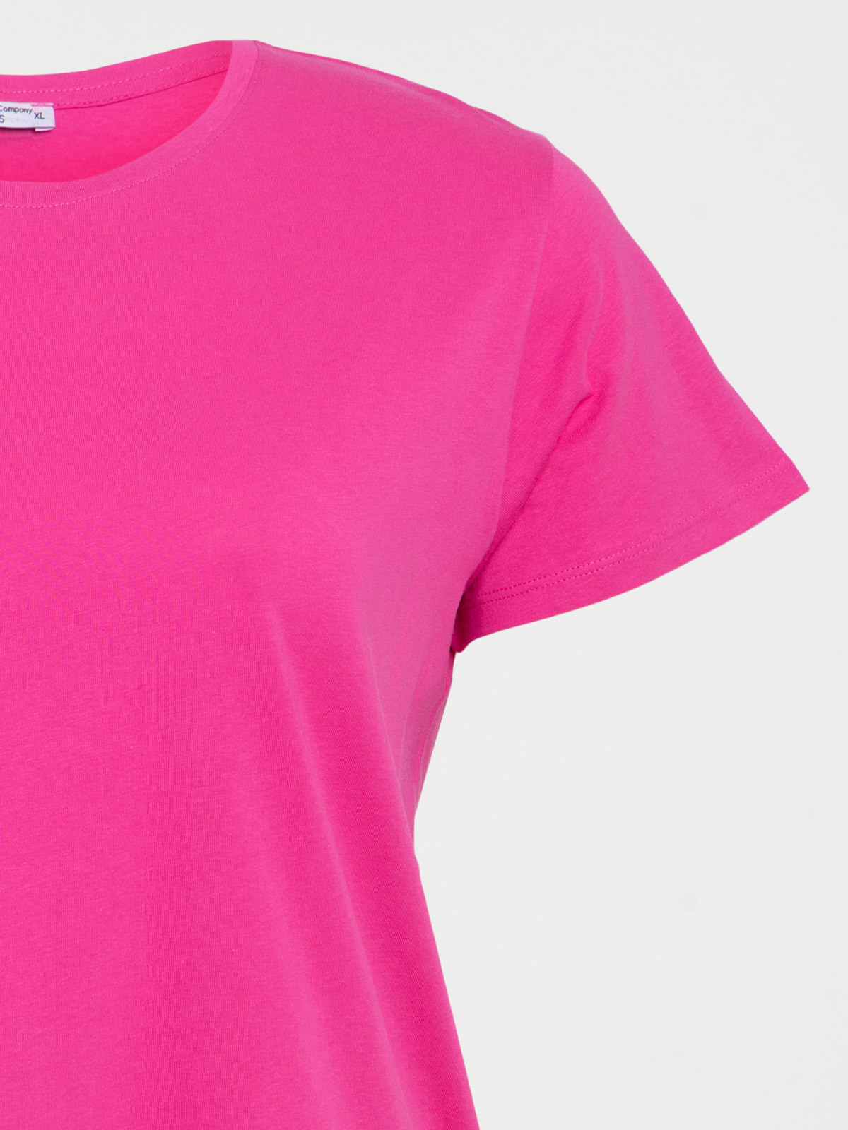 T-shirt fushia grande taille femme