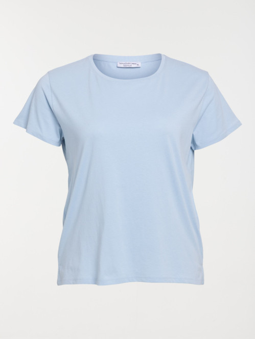 T-shirt bleu pâle grande...