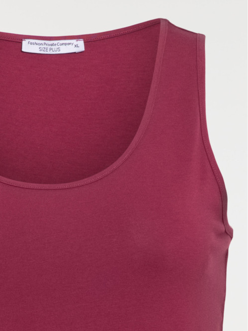 Débardeur lie de vin grande...