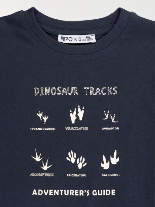 T-shirt dinosaures garçon...