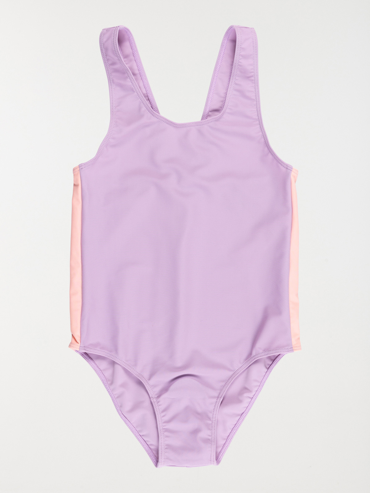 Maillot de bain bicolore fille (3-12A)