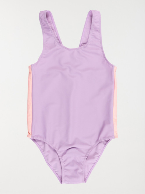 Maillot de bain bicolore fille (3-12A)