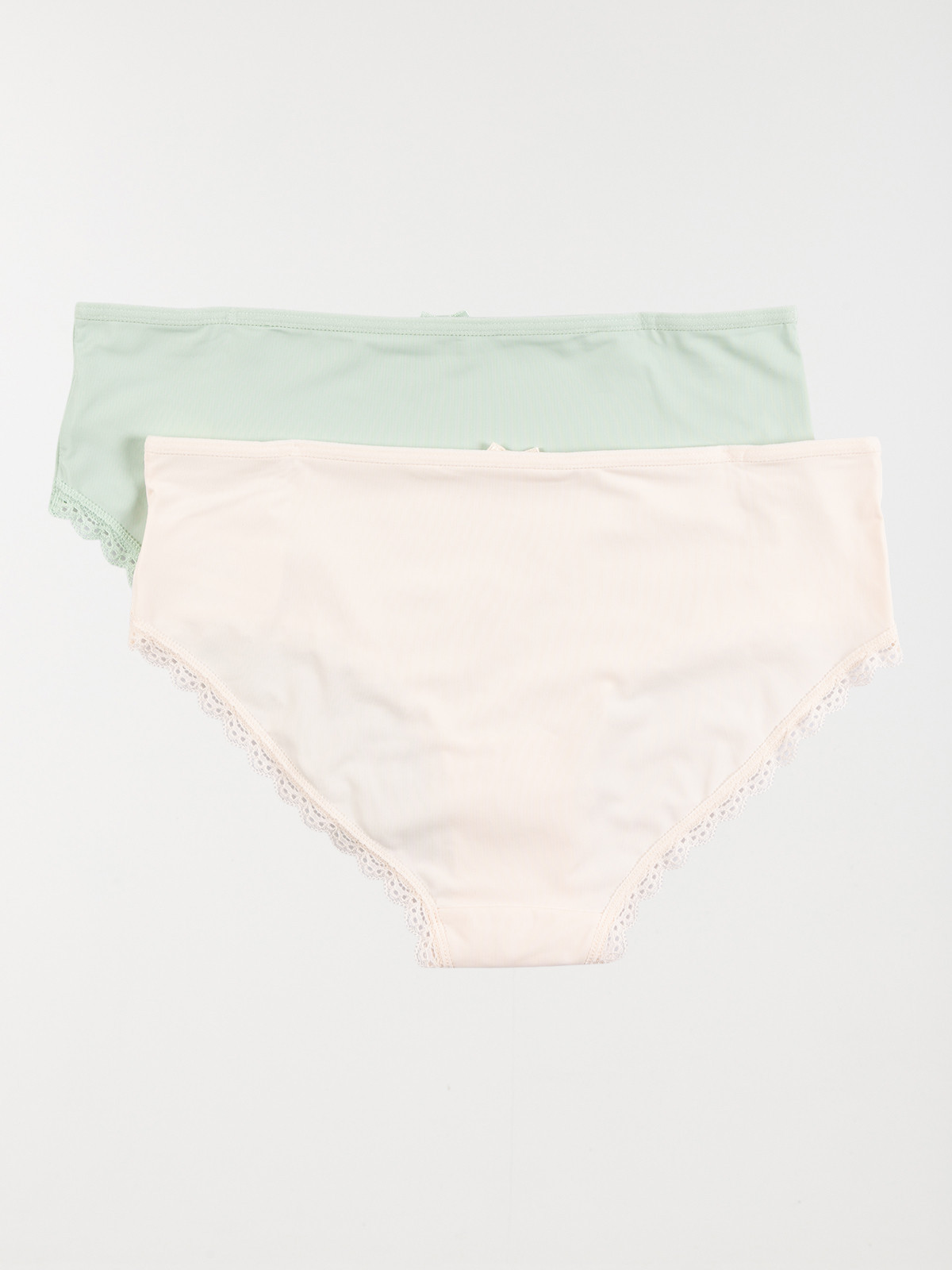 Lot 2 shorties unis femme (S-XL)