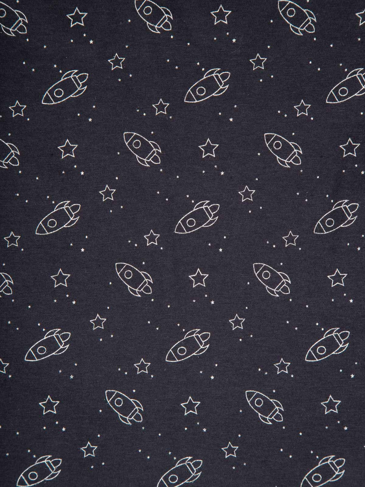 T-shirt imprimé fusée garçon (3-24M)