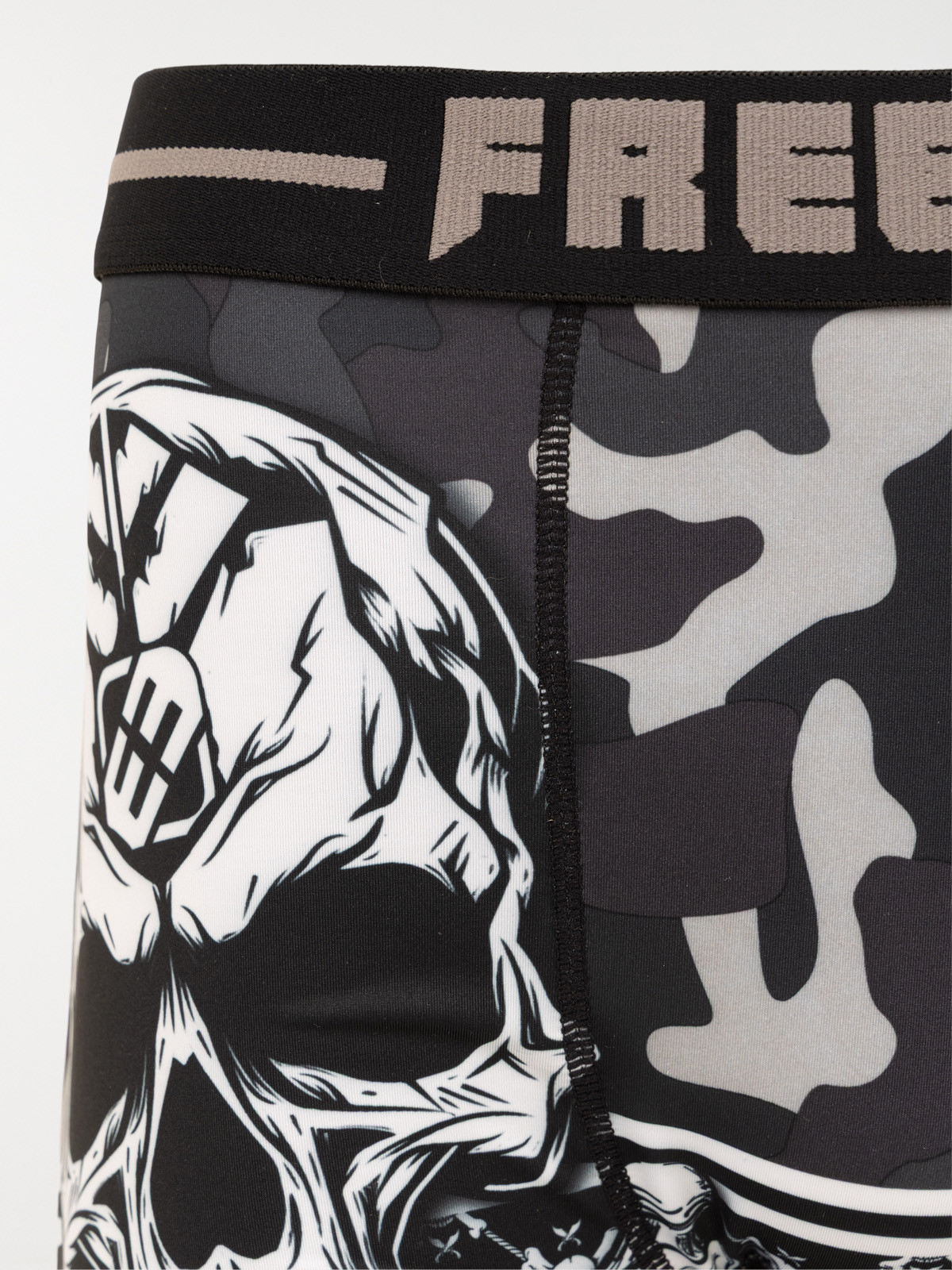 Boxer FREEGUN tête de mort homme Boxer FREEGUN tête de mort homme