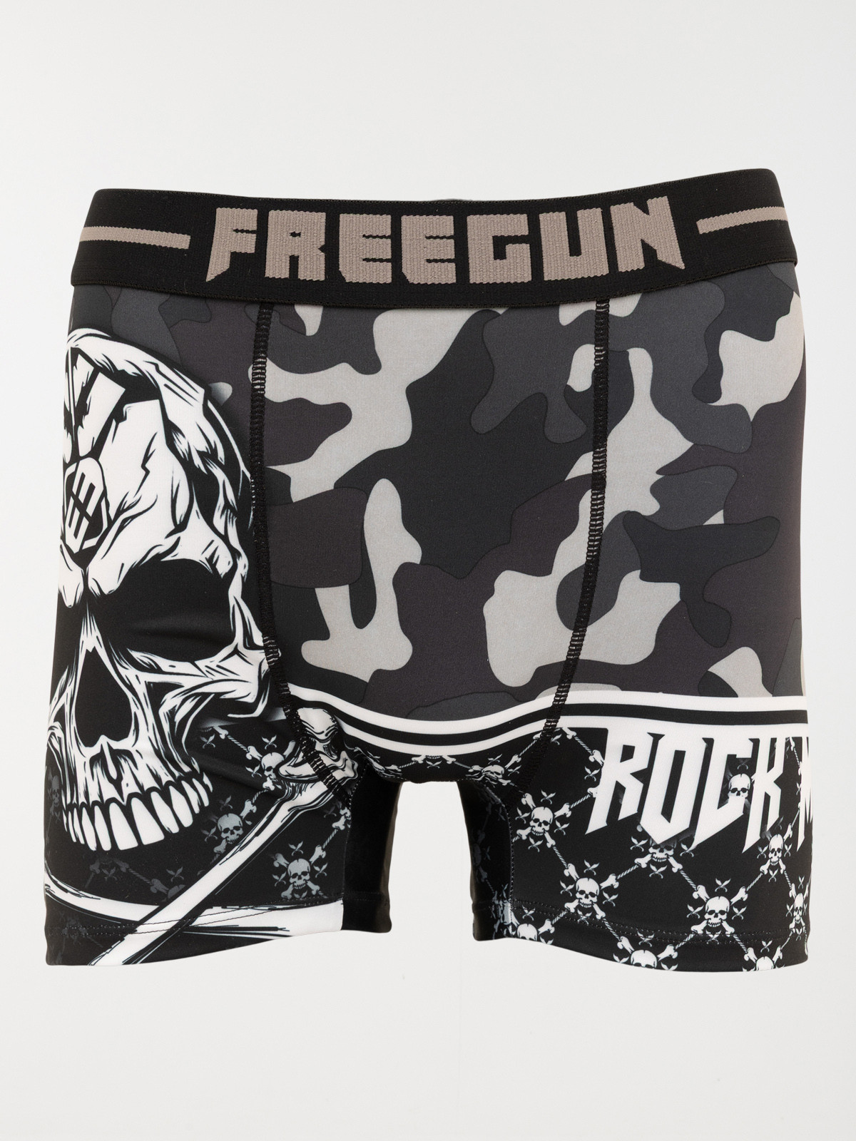 Boxer FREEGUN tête de mort homme