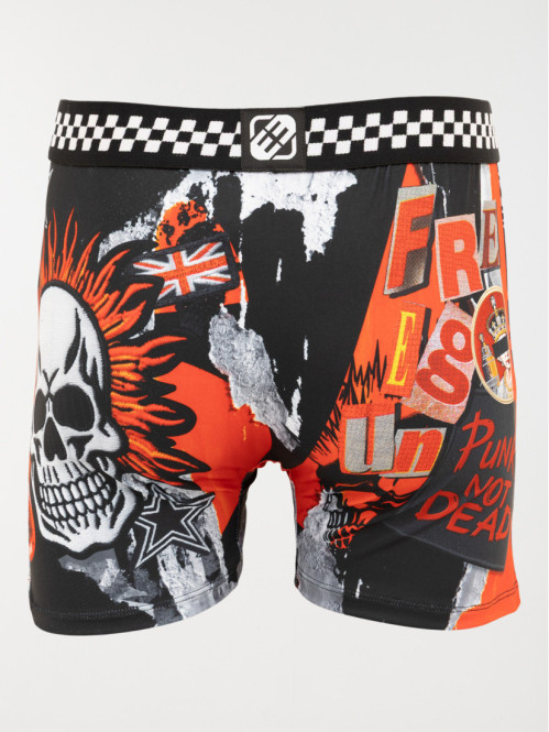 Boxer FREEGUN punky rouge...