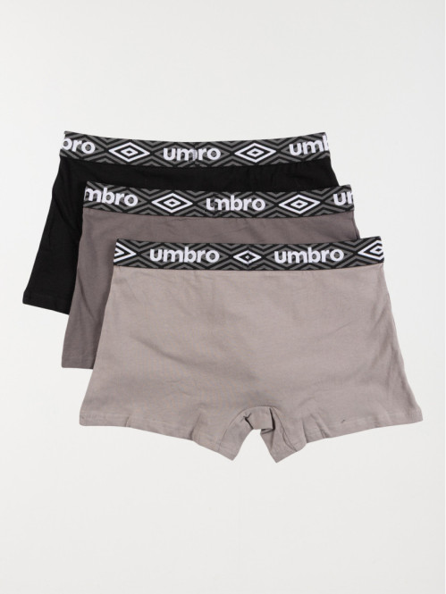 Lot de 3 boxers Umbro homme
