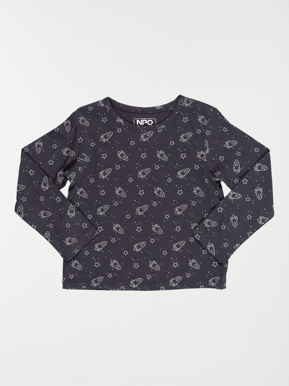 T-shirt imprimé fusée garçon (3-24M)