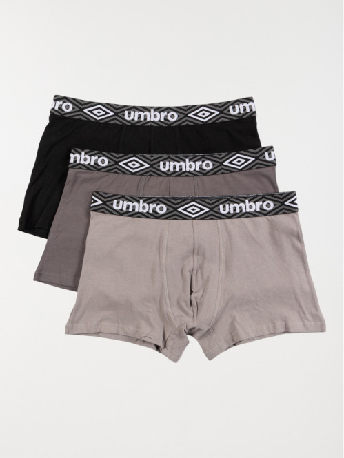 Lot de 3 boxers Umbro homme