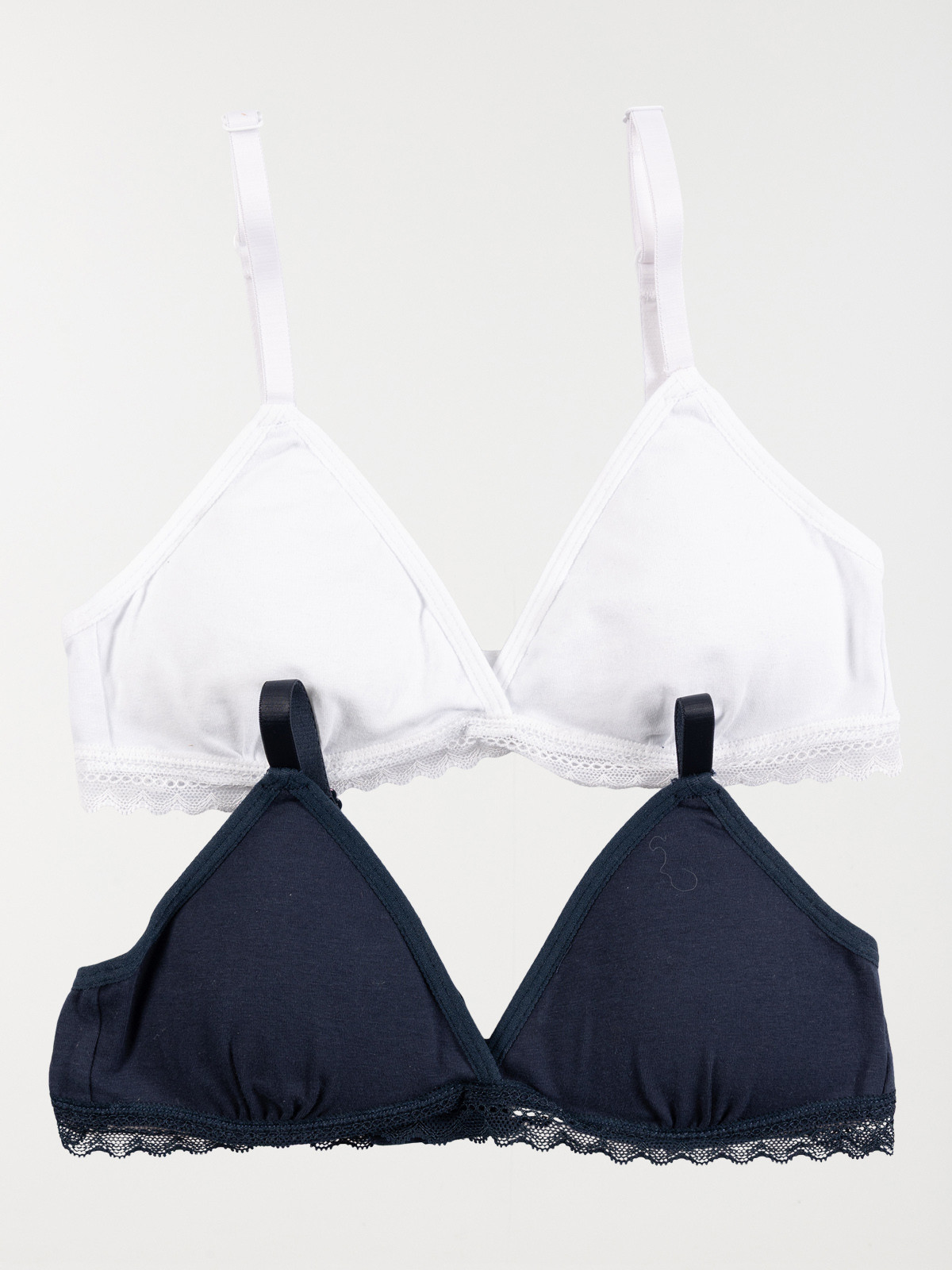Lot de 2 soutiens-gorge triangles fille