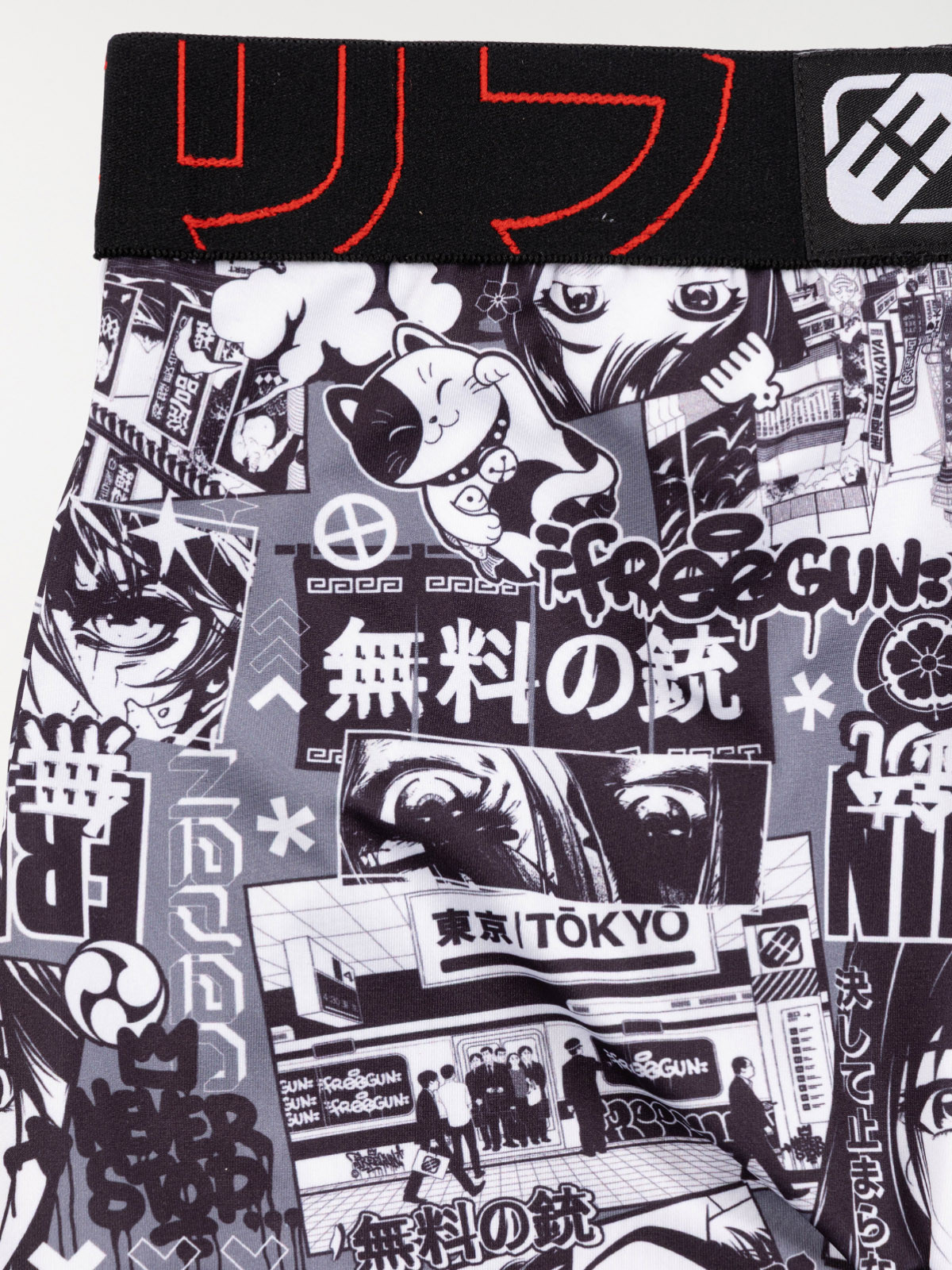 Shorty Freegun imprimé manga garçon Shorty Freegun imprimé manga garçon