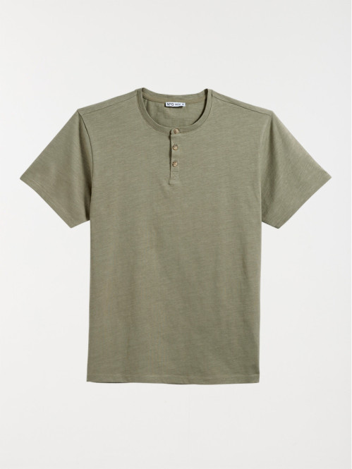T-shirt tilleul col rond...