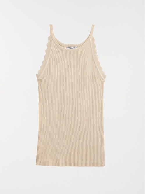 Débardeur maille fine femme
