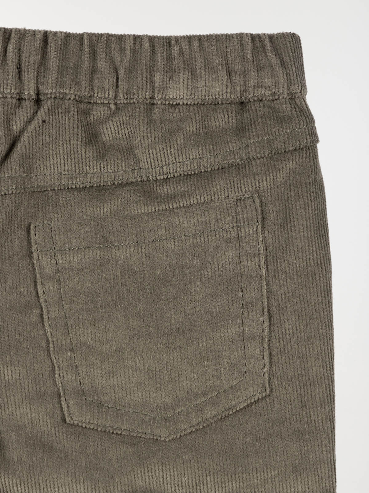 Jegging velours kaki kid fille (3-24M) Jegging velours kaki kid fille (3-24M)
