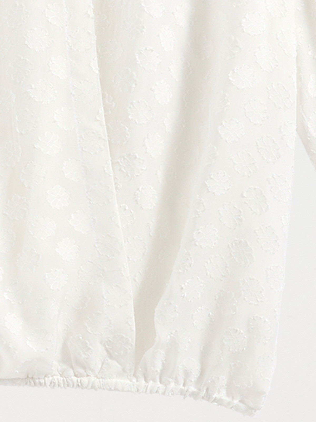 Blouse fleurie écru femme Blouse fleurie écru femme