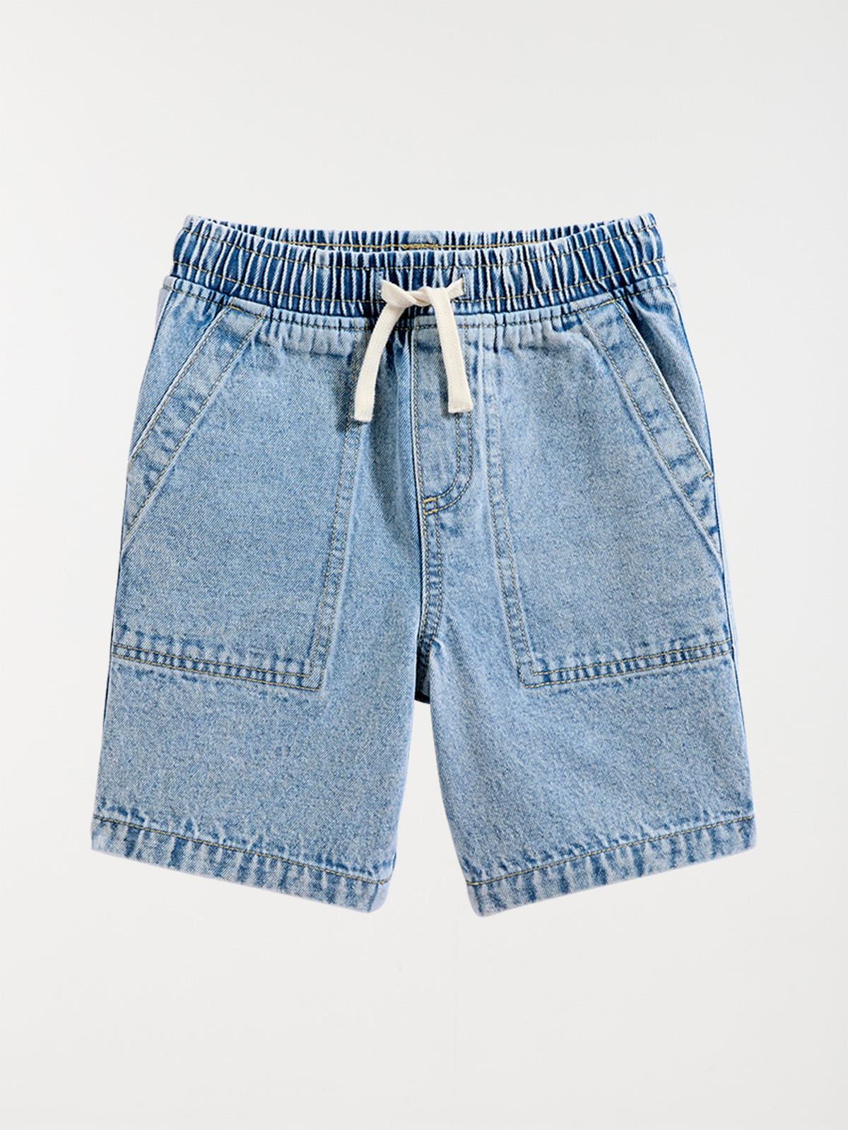 Bermuda 100% coton garçon (3-12A)