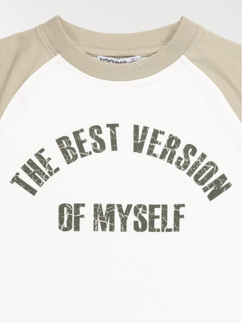 T-shirt bicolore garçon...