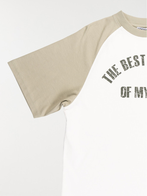 T-shirt bicolore garçon...