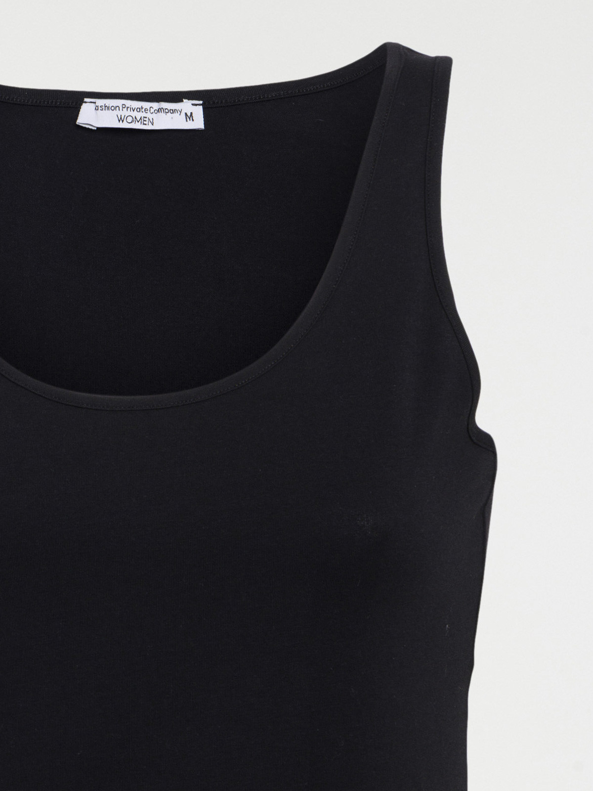 Débardeur basique noir femme Débardeur basique noir femme