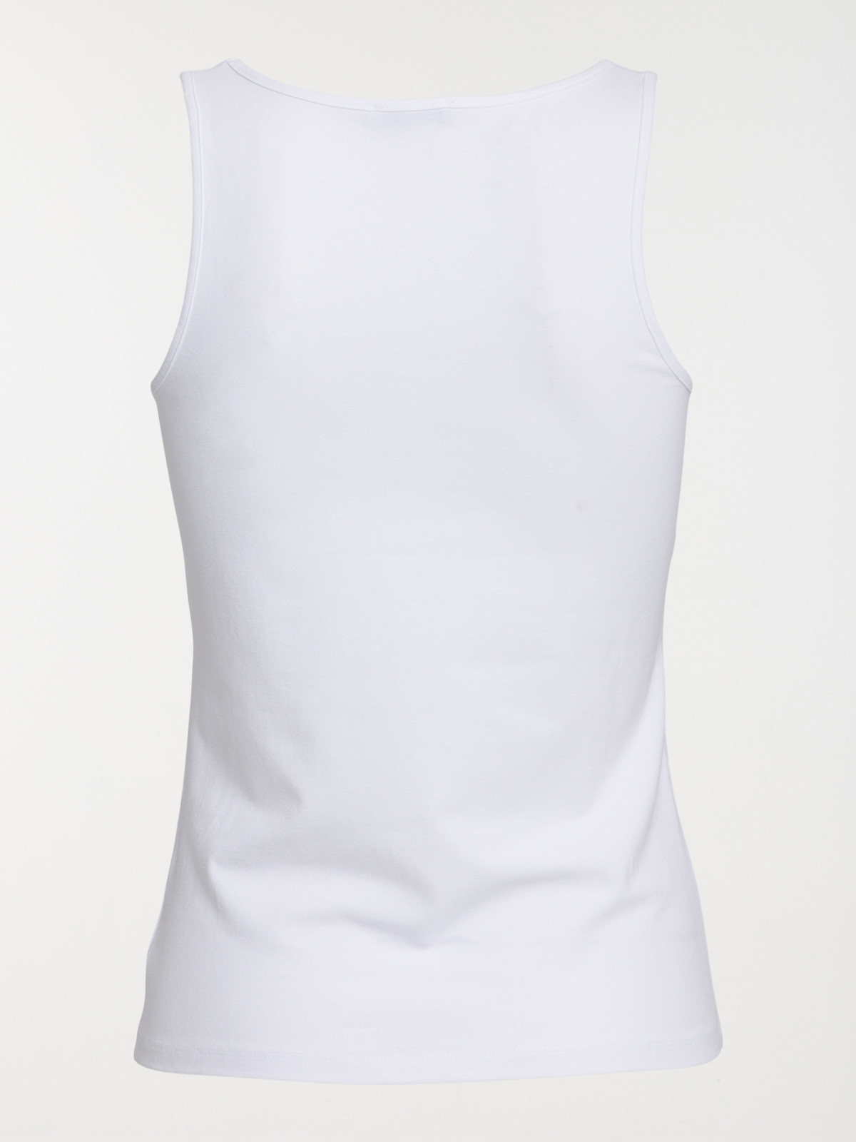Débardeur basique blanc femme Débardeur basique blanc femme