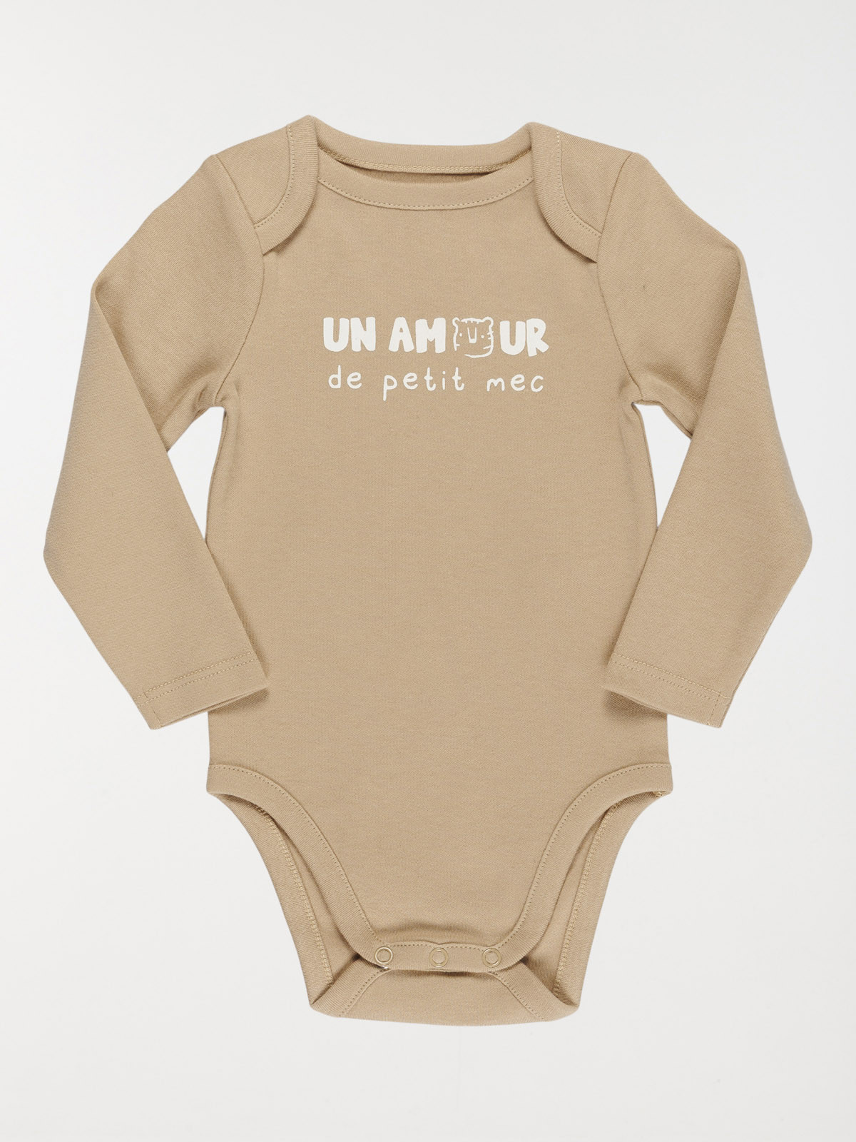 Lot de 3 bodies imprimés garçon (3-24M) Lot de 3 bodies imprimés garçon (3-24M)