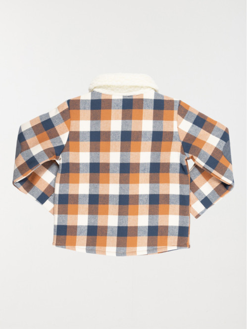 Surchemise à carreaux garçon (3-24M) Surchemise à carreaux garçon (3-24M)