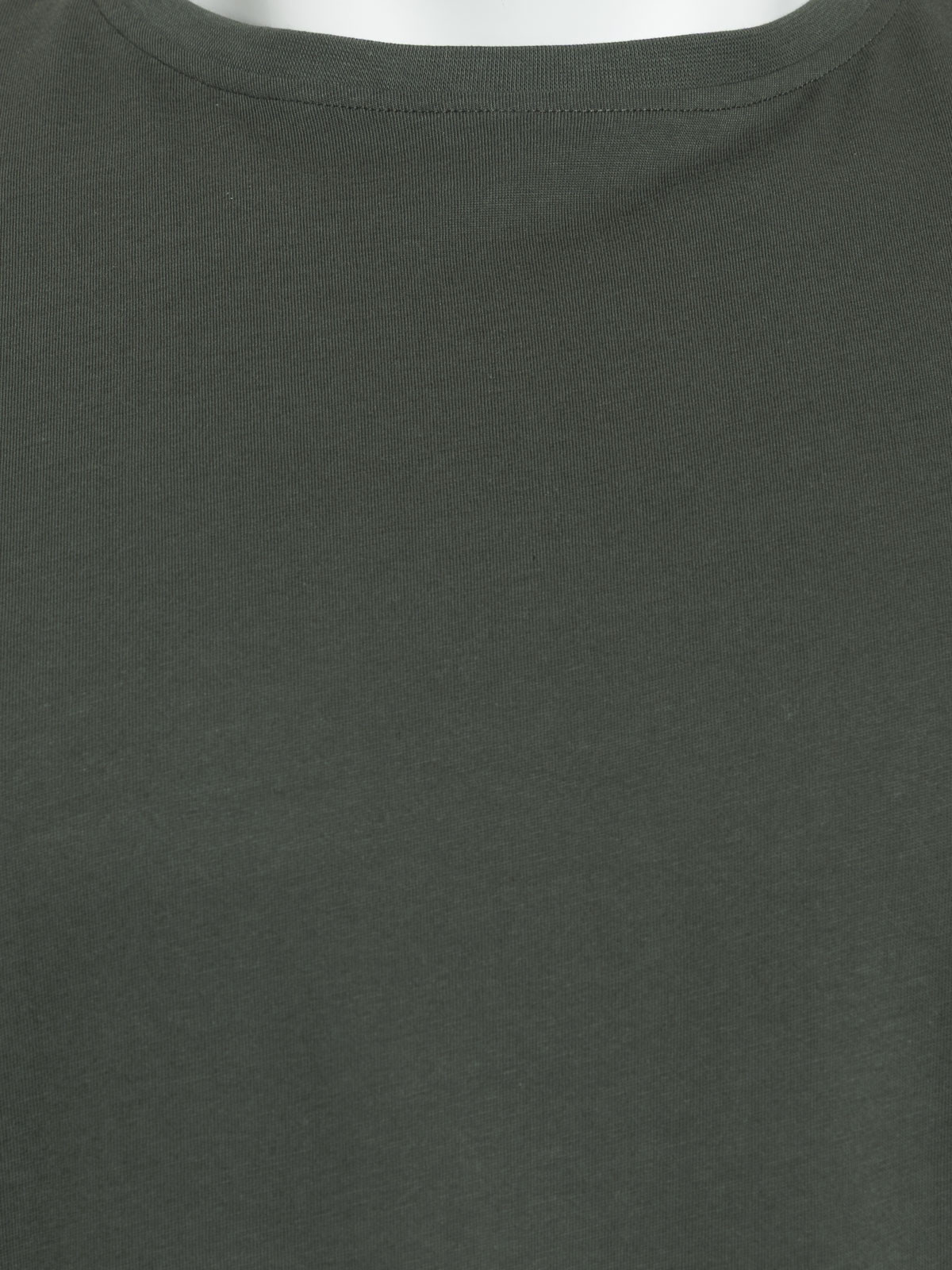 T-shirt kaki grande taille homme