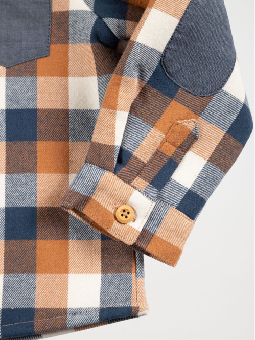 Surchemise à carreaux garçon (3-24M) Surchemise à carreaux garçon (3-24M)