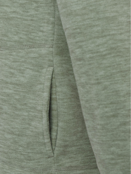 Polaire tilleul chiné zippé...