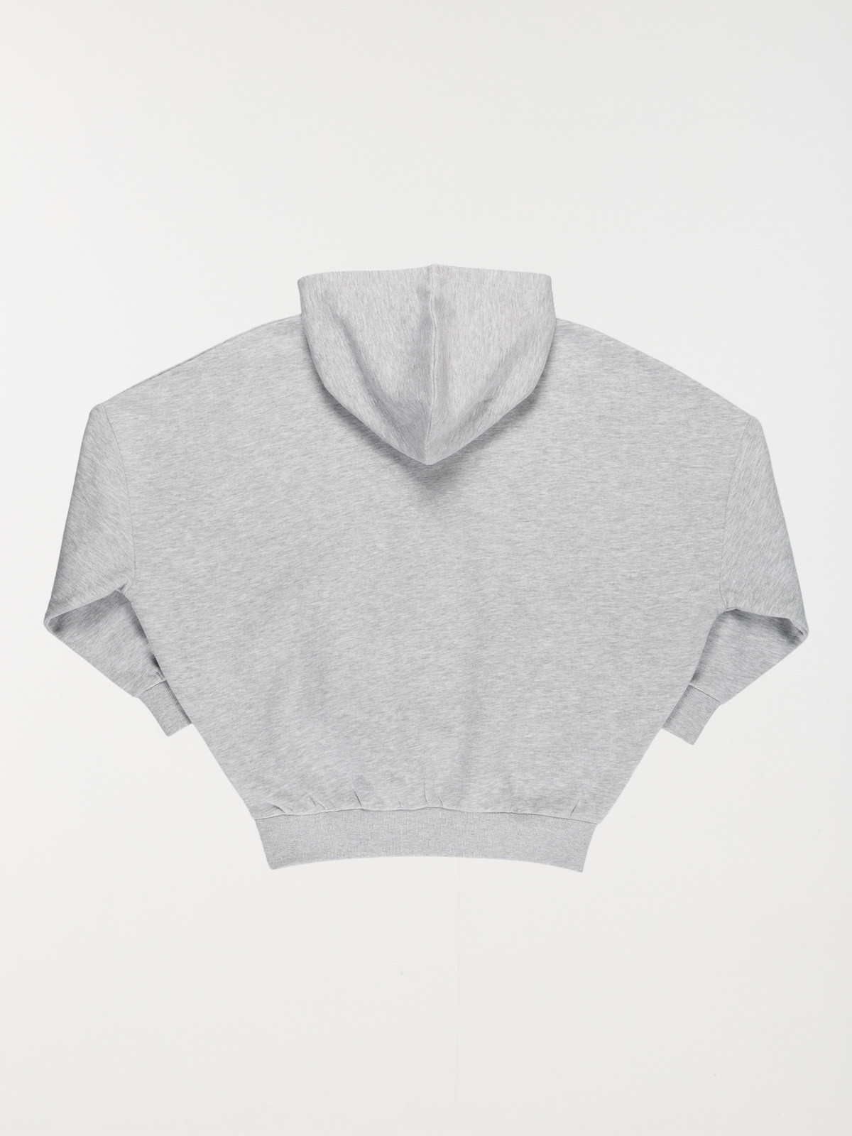 Sweat à capuche uni fille (XXS-M)