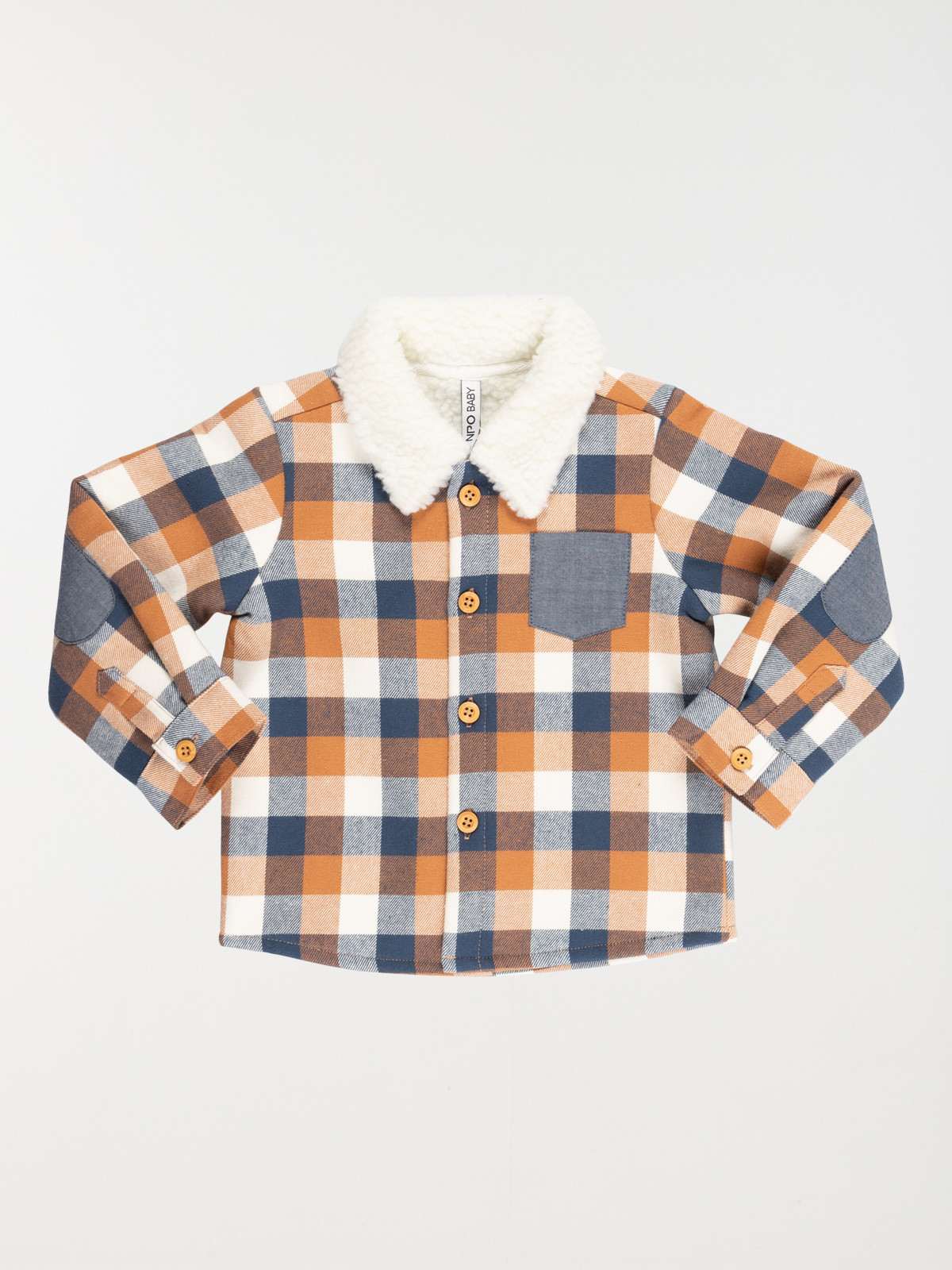 Surchemise à carreaux garçon (3-24M)