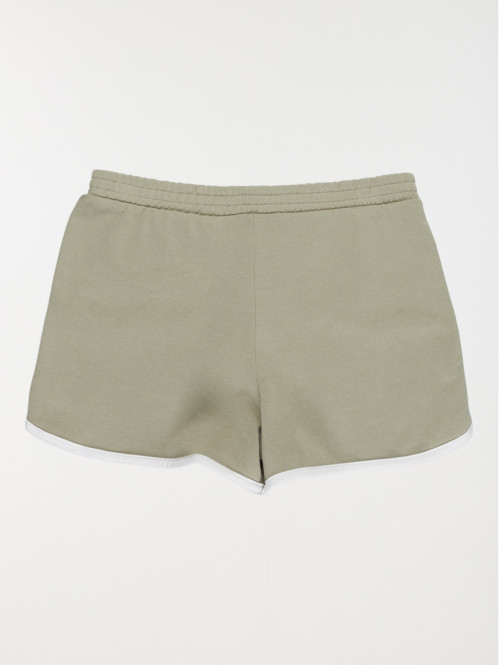 Short de sport fille kaki clair (XXS-M) Short de sport fille kaki clair (XXS-M)