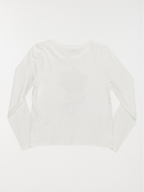 T-shirt fleurs sequins...