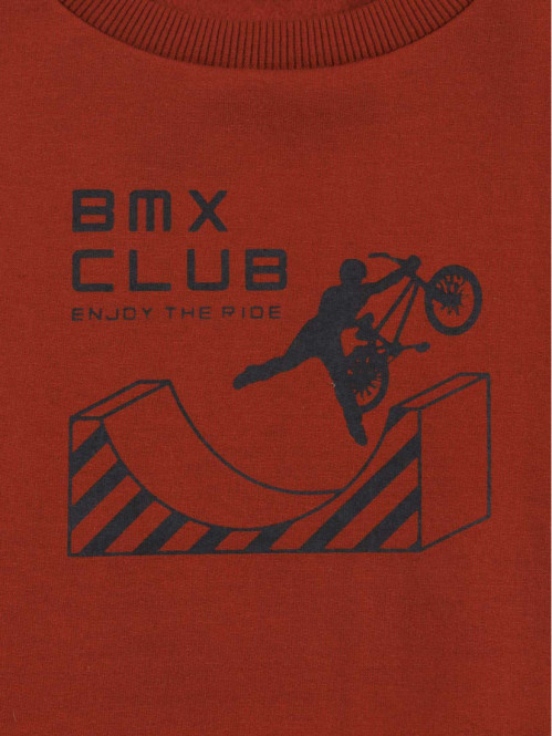 Sweat imprimé BMX garçon (3-12A) Sweat imprimé BMX garçon (3-12A)